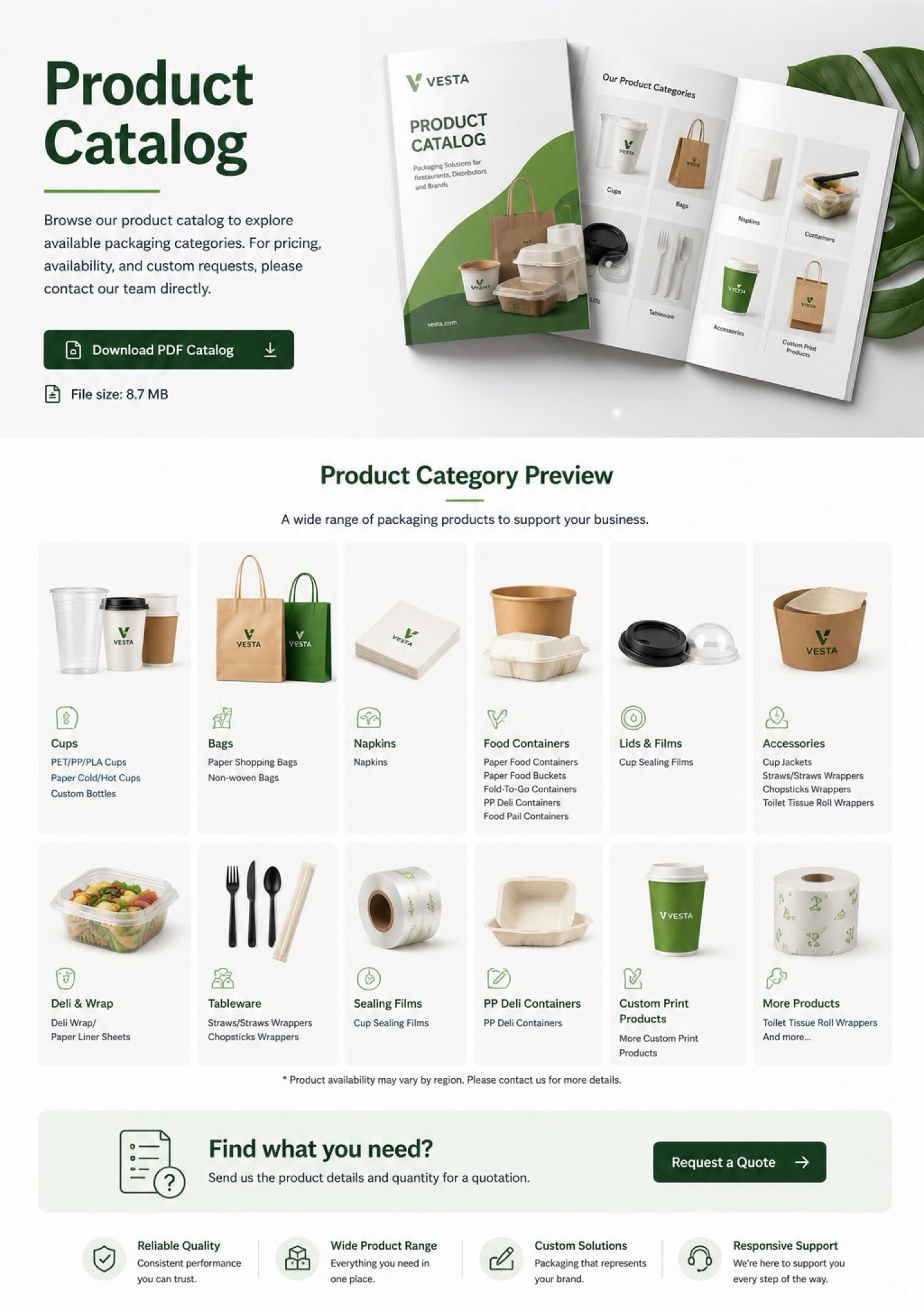 Product Catalog